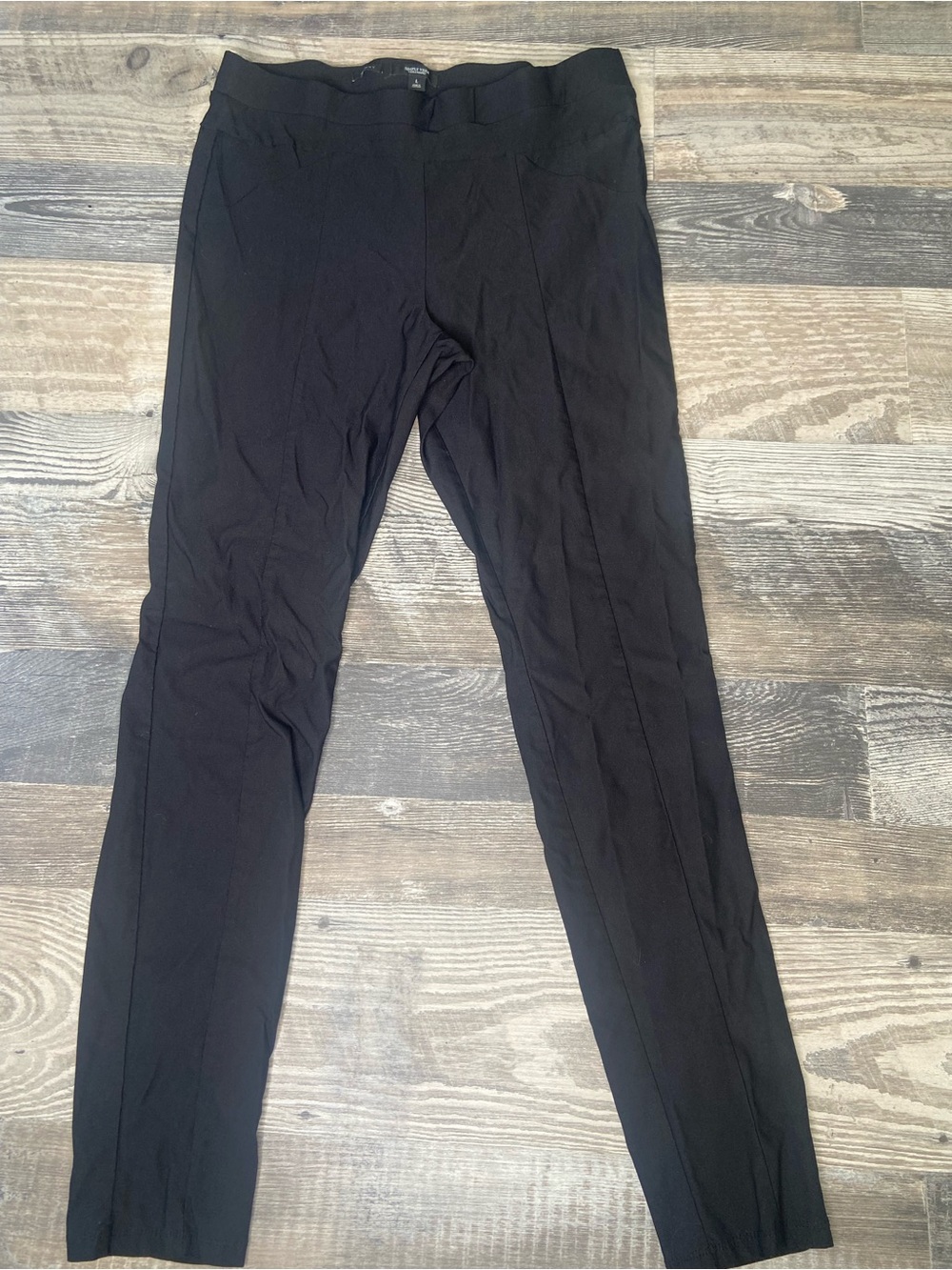 Simply Vera Vera Wang Black Slim Dress Pants for Women